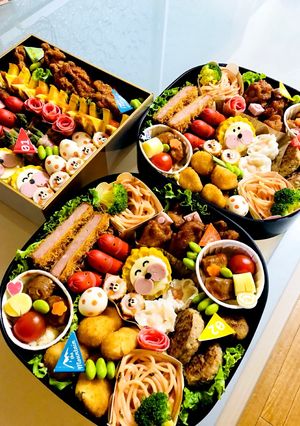 2018年わが家の運動会弁当-レシピのメイン写真