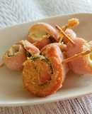 魚肉ｿｰｾｰｼﾞのｸﾙｸﾙ巻き