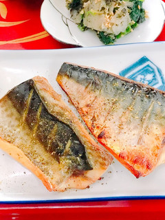 山椒と柚子胡椒風味の焼き鯖(でも煮る)-レシピのメイン写真