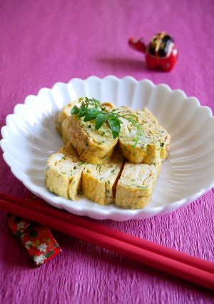 みそ味の厚焼き玉子-レシピのメイン写真