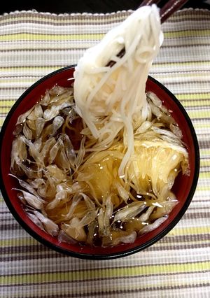 さっぱり夏みかん入りそうめん-レシピのメイン写真