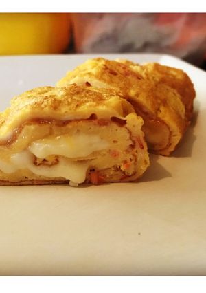 桜えびとチーズの卵焼き☆-レシピのメイン写真