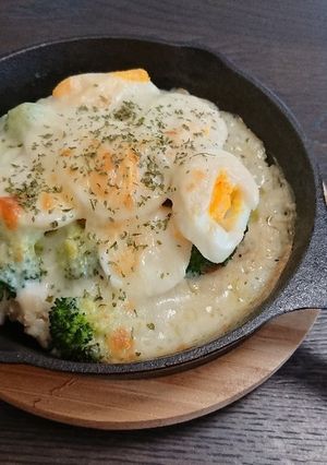 スキレット で玄米ドリア-レシピのメイン写真