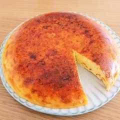 ベビチと炊飯器でベイクドチーズケーキ-レシピのメイン写真