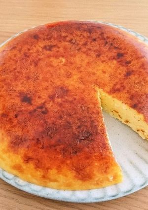 ベビチと炊飯器でベイクドチーズケーキ-レシピのメイン写真