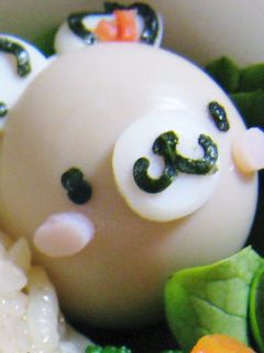ウズラのラッテくん(キャラ弁)-レシピのメイン写真
