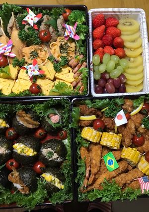 料理下手さんの運動会弁当2018-レシピのメイン写真