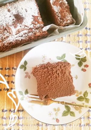 ガツンとお酒感ガトーショコラ風ケーキ-レシピのメイン写真