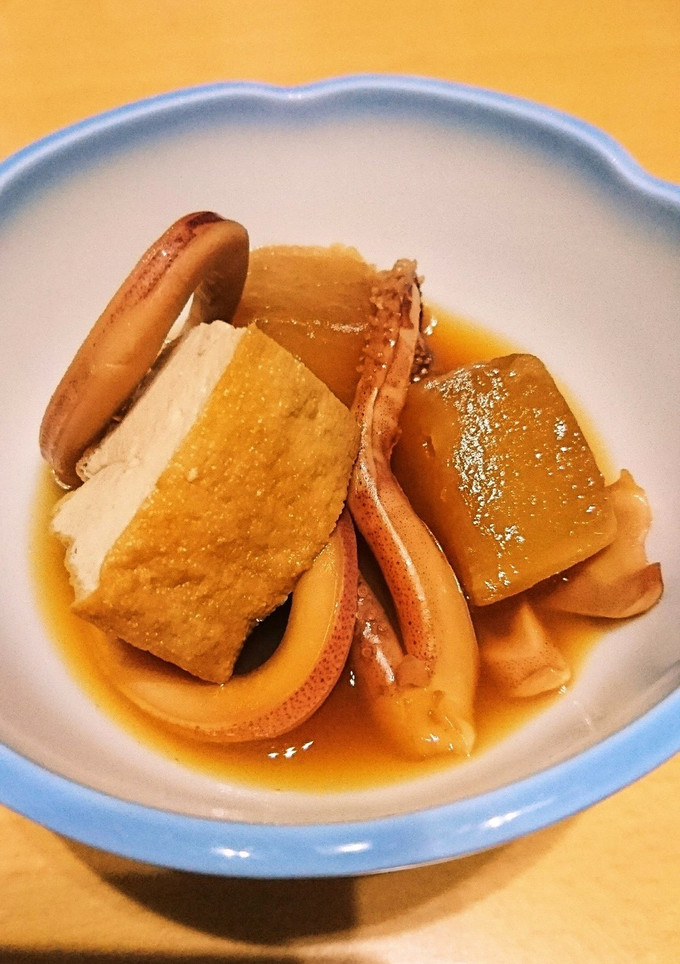 生姜がアクセント☆厚揚げといかの煮物☆-レシピのメイン写真