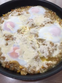 残りカレーでフライパンドリア-レシピのメイン写真