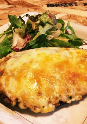 【お手軽】米ナスのミートチーズ焼き-レシピのメイン写真
