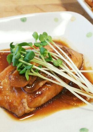 めかじきのしょうが焼き-レシピのメイン写真