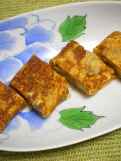 キムチ納豆の卵焼き-レシピのメイン写真