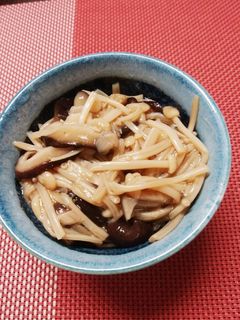 えのきと椎茸の佃煮!-レシピのメイン写真