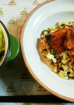 ブリのから揚げ(チャーハンのトッピング)-レシピのメイン写真