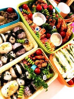 運動会弁当♬2018-レシピのメイン写真