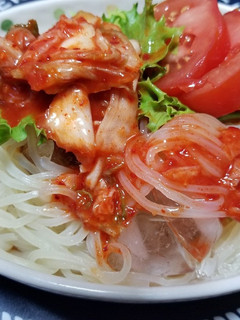 菊水盛岡冷麺(冷やし中華(ˊᗜˋ*)-レシピのメイン写真