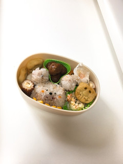 クマの子キャラ弁-レシピのメイン写真