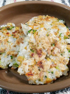 まぜて焼くだけ♥納豆のおやき-レシピのメイン写真