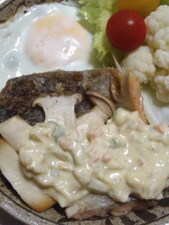 サーモンの…白味噌マヨソースかけ-レシピのメイン写真