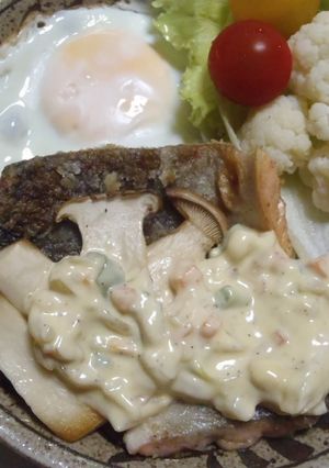 サーモンの…白味噌マヨソースかけ-レシピのメイン写真