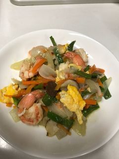 プリっぷり海老野菜炒め-レシピのメイン写真