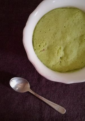 米粉レンジケーキ -抹茶--レシピのメイン写真