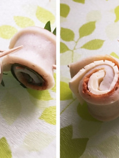 お弁当に♪ちくわのくるくる巻き(2種)-レシピのメイン写真