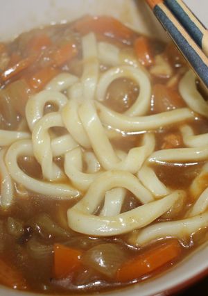 炊飯器でカレーうどん-レシピのメイン写真
