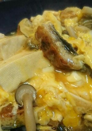 簡単！うなぎの玉子とじ♪-レシピのメイン写真