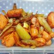 ウィンナーと玉ねぎのオイスターソース炒め
