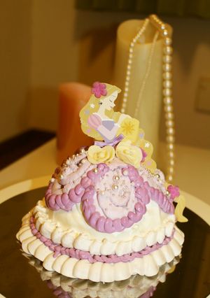 ラプンツェルのドールケーキ-レシピのメイン写真