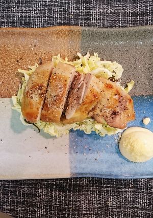 鶏モモ肉塩昆布キャベツ添え-レシピのメイン写真