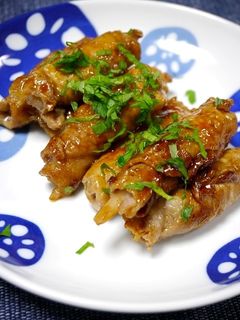 簡単!しょうが焼き☆新生姜の肉巻き-レシピのメイン写真