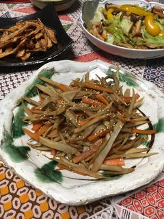 きんぴらごぼう-レシピのメイン写真
