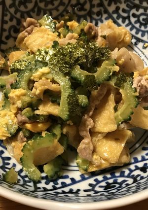 しょう油バター風味●ゴーヤーチャンプルー-レシピのメイン写真