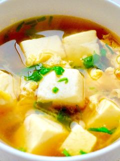 生姜豆腐スープ-レシピのメイン写真