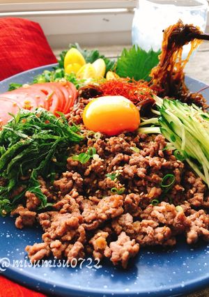 もずくで名古屋めし台湾混ぜそば(動画有)-レシピのメイン写真