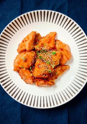 鮭の甘辛焼き-レシピのメイン写真