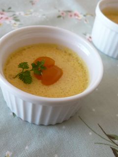 かぼちゃと豆腐のやさしいプリン-レシピのメイン写真