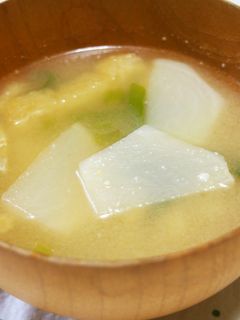 かぶの味噌汁♪かぶが甘くて美味しい♪-レシピのメイン写真