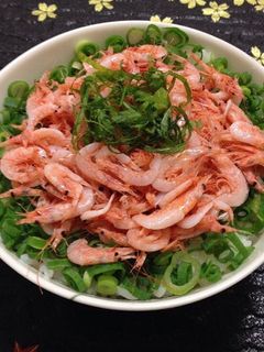 釜揚げ桜海老丼-レシピのメイン写真