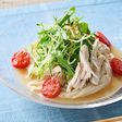 野菜たっぷり糀甘酒の冷やし白湯風そうめん