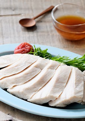 糀甘酒でしっとり♪レンジでサラダチキン-レシピのメイン写真