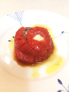 まるごとトマトの牛肉詰め-レシピのメイン写真