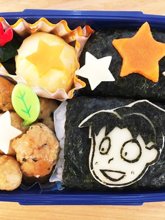 お弁当・忍たま乱太郎(きり丸)キャラ弁-レシピのメイン写真