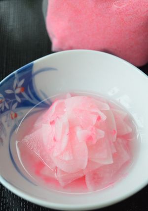 常備菜❀桜でんぶ再利用！大根の桜漬-レシピのメイン写真