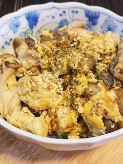 ふわふわ玉子のきのこ炒め-レシピのメイン写真