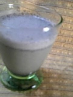 豆乳ぷりん③くろごま+黒ゴマ豆乳ドリンク-レシピのメイン写真