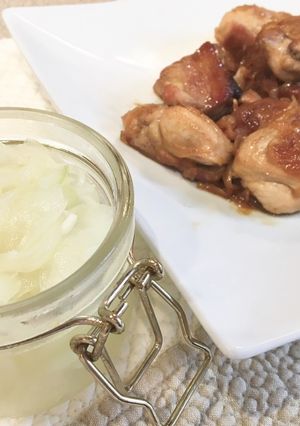 ★簡単！鶏もも肉の酢玉ねぎ炒め★-レシピのメイン写真